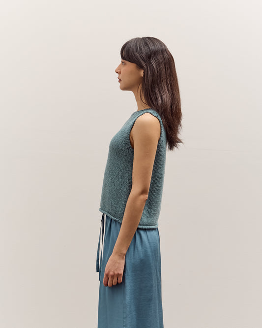 Mijeong Park Boatneck Tank, Blue