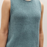 Mijeong Park Boatneck Tank, Blue
