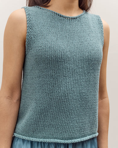 Mijeong Park Boatneck Tank, Blue