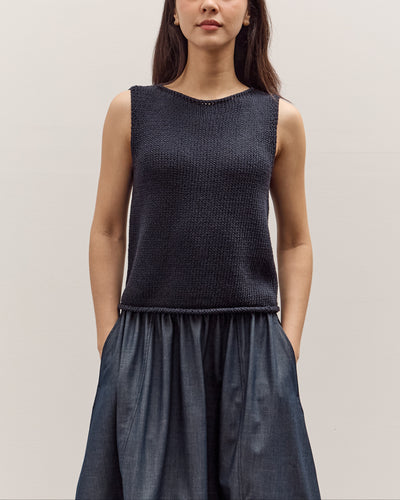 Mijeong Park Boatneck Tank, Navy