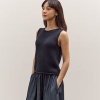 Mijeong Park Boatneck Tank, Navy