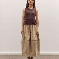 Mijeong Park Boatneck Tank, Dark Brown