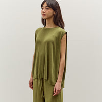 Mijeong Park Drape Back Knit Top, Green