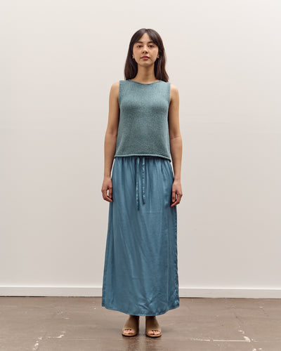 Mijeong Park Drawstring Midi Skirt, Blue