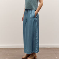 Mijeong Park Drawstring Midi Skirt, Blue