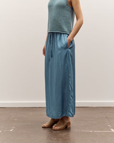 Mijeong Park Drawstring Midi Skirt, Blue