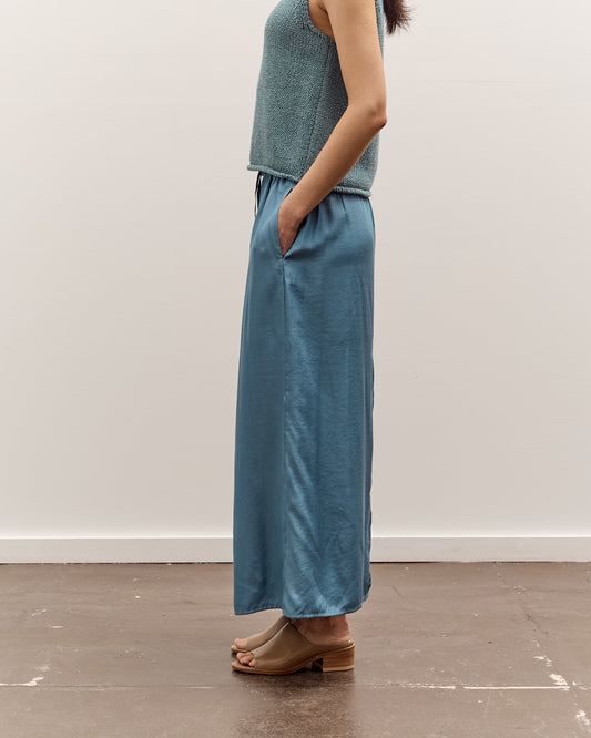 Mijeong Park Drawstring Midi Skirt, Blue