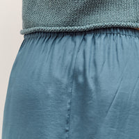 Mijeong Park Drawstring Midi Skirt, Blue