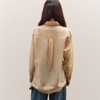 Mijeong Park Semi-Sheer Shirt, Beige