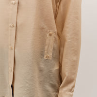 Mijeong Park Semi-Sheer Shirt, Beige