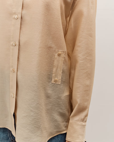 Mijeong Park Semi-Sheer Shirt, Beige