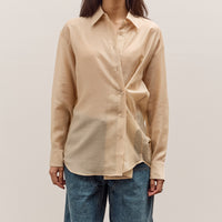 Mijeong Park Semi-Sheer Shirt, Beige