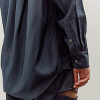 Mijeong Park Semi-Sheer Shirt, Navy