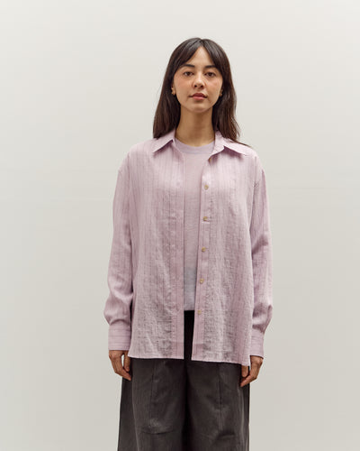 Mijeong Park Stripe Shirt, Pink