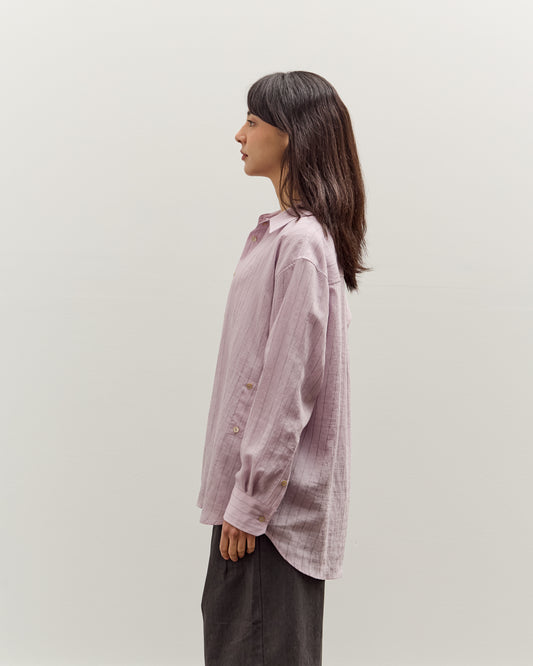 Mijeong Park Stripe Shirt, Pink