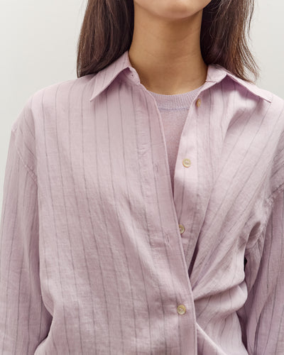 Mijeong Park Stripe Shirt, Pink