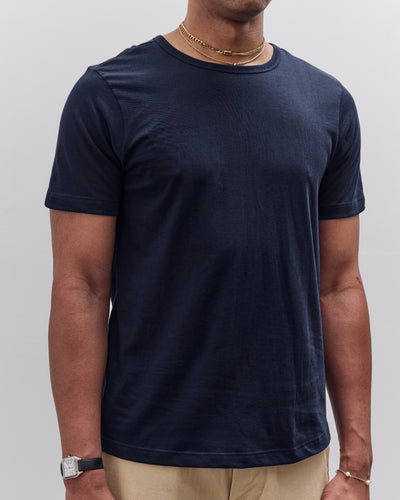 Merz b. Schwanen 1950's Tee, Ink Blue