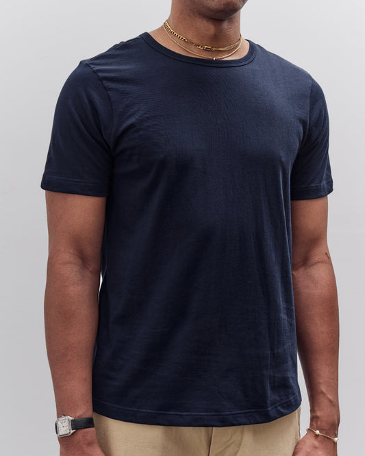 1950's Tee, Ink Blue