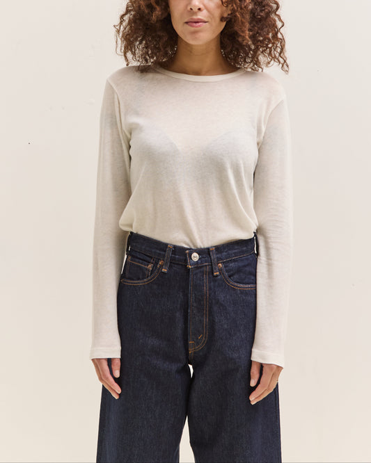 Merz b. Schwanen Ls Cotton/Cashmere, Nature