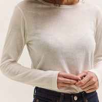 Merz b. Schwanen Ls Cotton/Cashmere, Nature