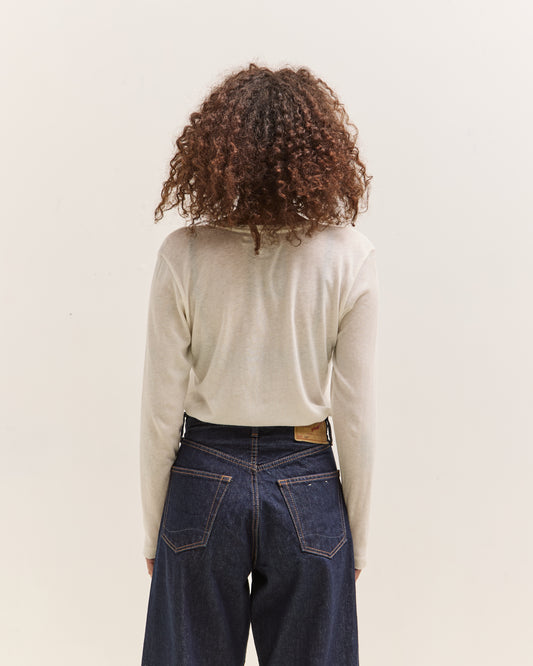 Merz b. Schwanen Ls Cotton/Cashmere, Nature