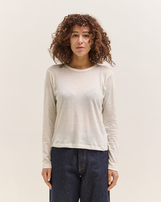 Merz b. Schwanen Ls Cotton/Cashmere, Nature