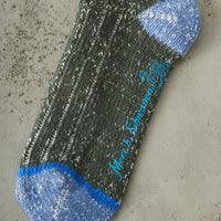 Merz b. Schwanen Merino Wool Socks, Army/Nature