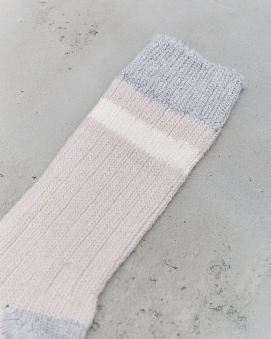 Merz b. Schwanen Merino Wool Socks, Nature / Melange