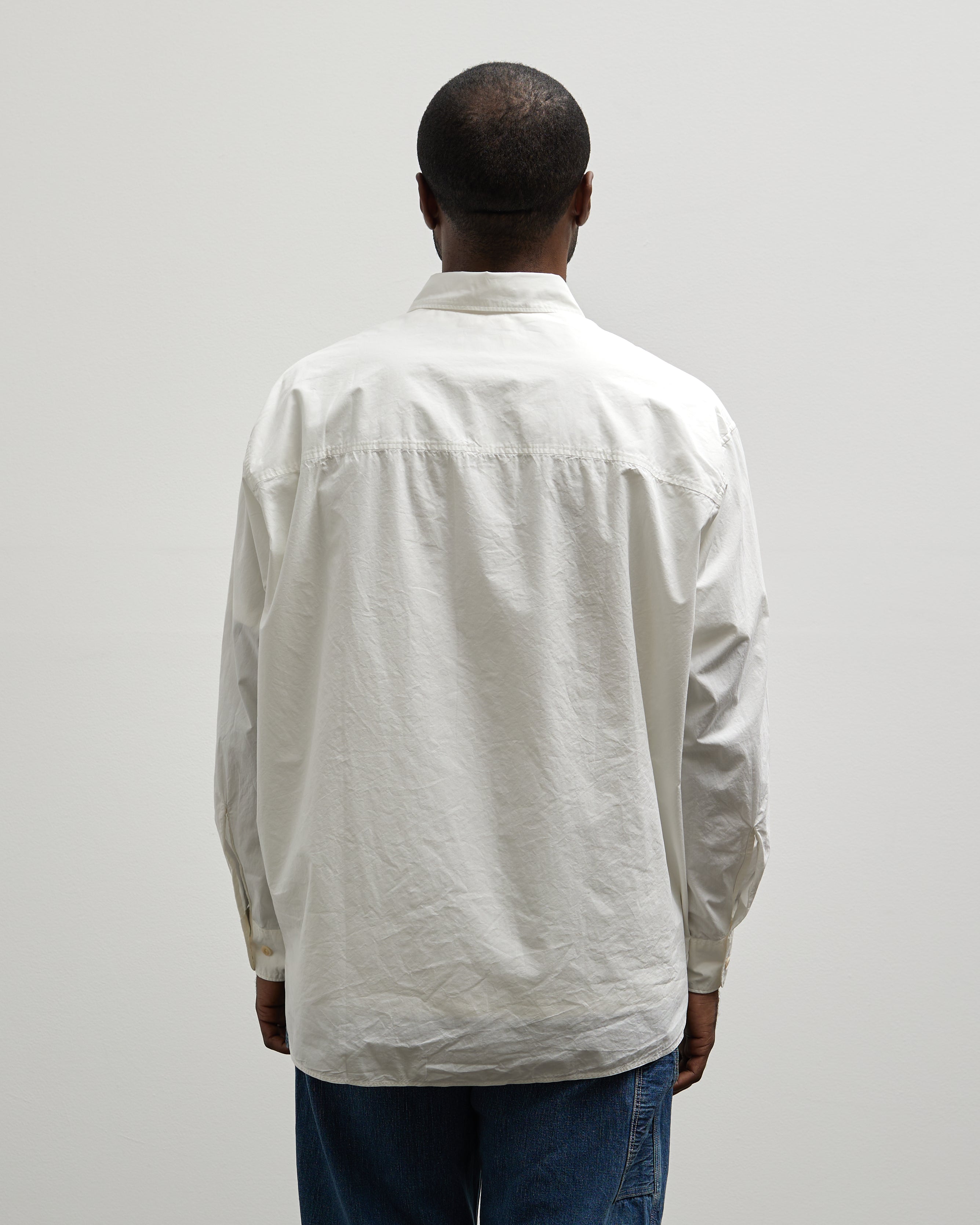 Merz b. Schwanen 長袖シャツ ロンT オーガニックコットン Sturdy Cotton Twill Long Sleeve Shirt – Merz b. Schwanen