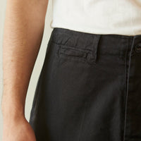 Merz b. Schwanen Relaxed Fit Chino, Deep Black