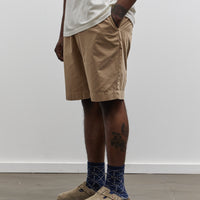 Merz b. Schwanen Relaxed Fit Shorts, Khaki
