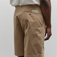 Merz b. Schwanen Relaxed Fit Shorts, Khaki