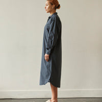 Merz b. Schwanen Relaxed Shirt Dress, Denim Blue