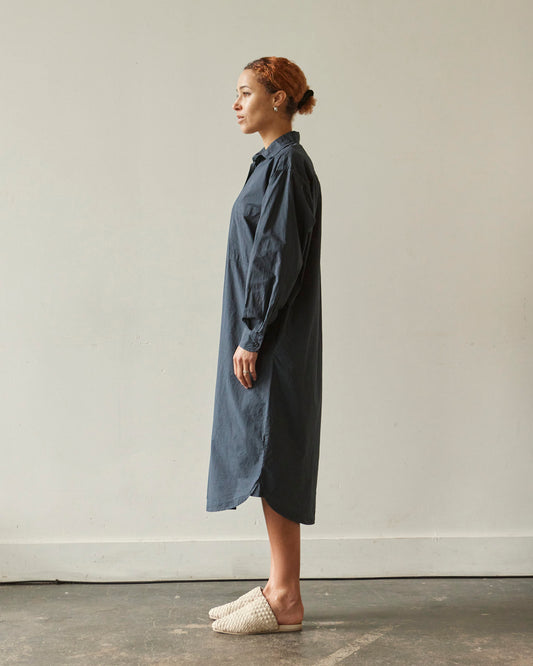 Merz b. Schwanen Relaxed Shirt Dress, Denim Blue