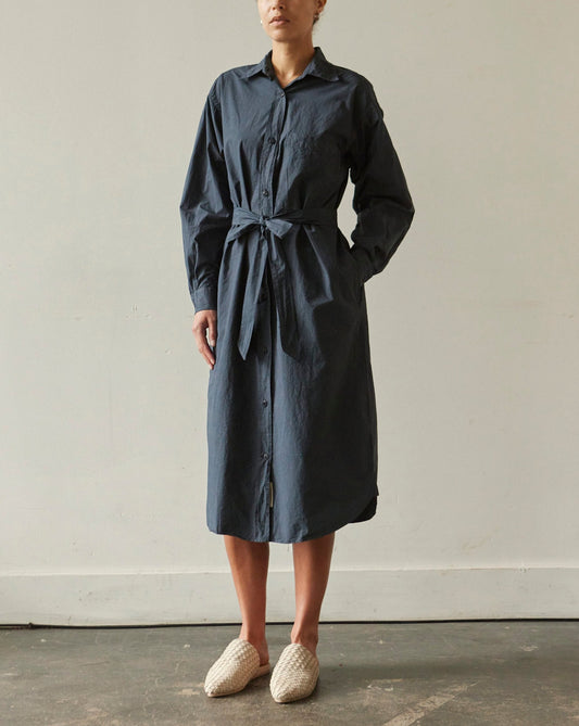 Merz b. Schwanen Relaxed Shirt Dress, Denim Blue