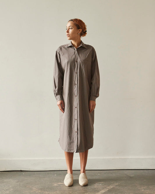 Merz b. Schwanen Relaxed Shirt Dress, Grain