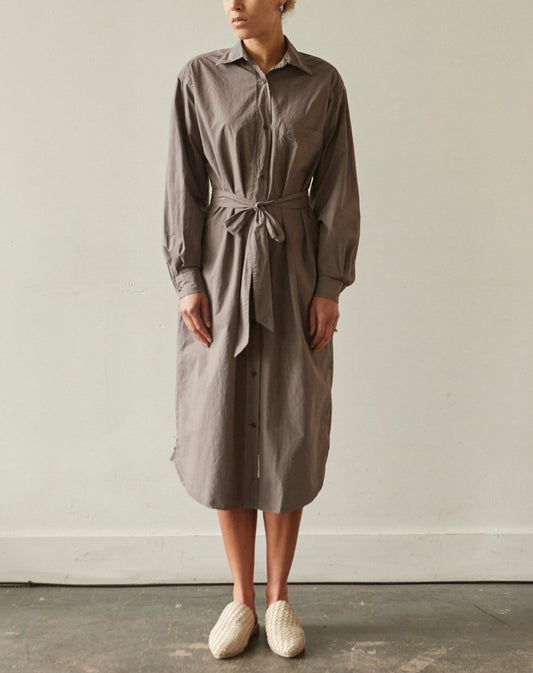 Merz b. Schwanen Relaxed Shirt Dress, Grain