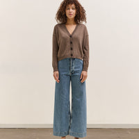 Merz b. Schwanen Cropped Cardigan, Grain