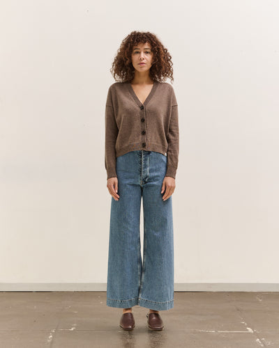 Merz b. Schwanen Cropped Cardigan, Grain