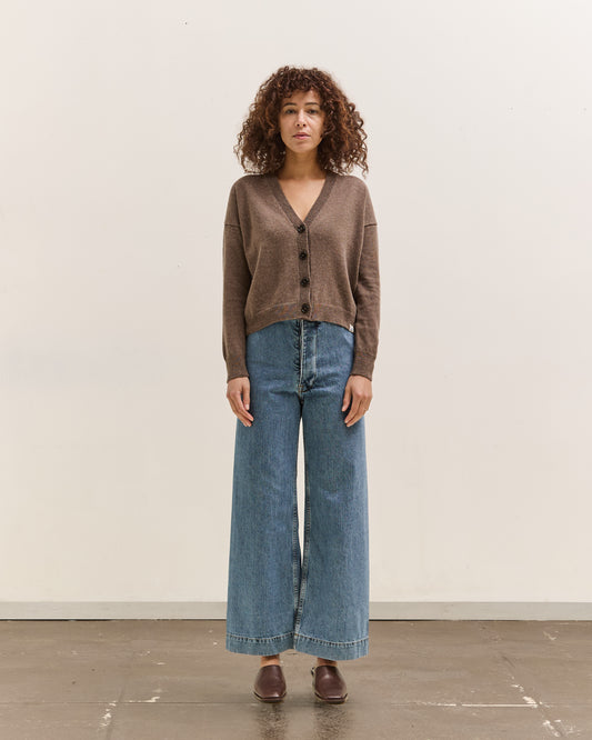 Merz b. Schwanen Cropped Cardigan, Grain