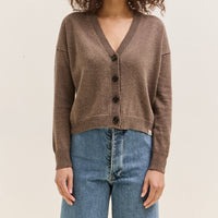 Merz b. Schwanen Cropped Cardigan, Grain