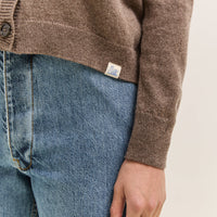 Merz b. Schwanen Cropped Cardigan, Grain