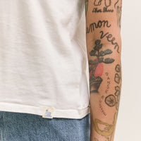 Merz b. Schwanen Crew T-Shirt, Organic Pima Cotton, White