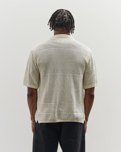Merz b. Schwanen Crochet Shirt, Nature