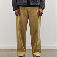 Merz b. Schwanen Unisex High Rise Chino, Light Khaki