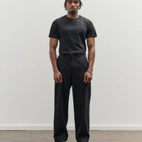 Merz b. Schwanen Unisex High Rise Chino, Black