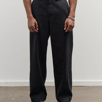 Merz b. Schwanen Unisex High Rise Chino, Black