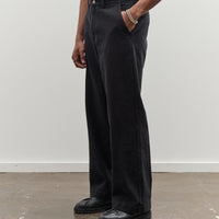 Merz b. Schwanen Unisex High Rise Chino, Black