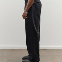 Merz b. Schwanen Unisex High Rise Chino, Black