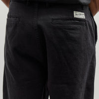 Merz b. Schwanen Unisex High Rise Chino, Black